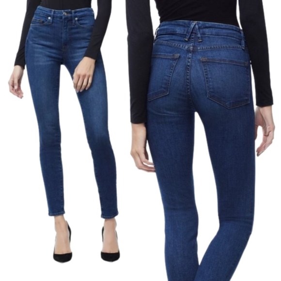 Good American Denim - NWOT GOOD AMERICAN Good Waist Jeans Blue 161 8/29